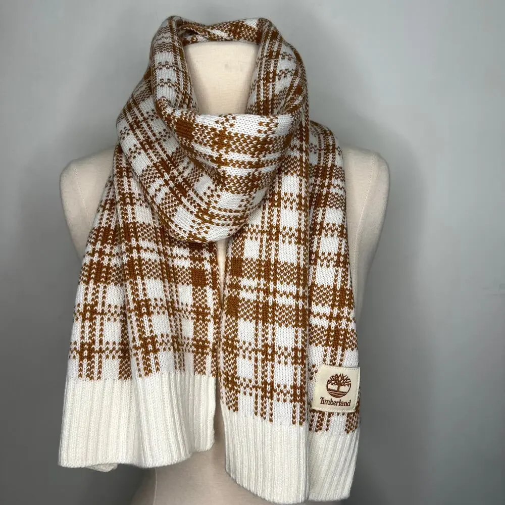 Timberland Buffalo Check Scarf Gift O/S